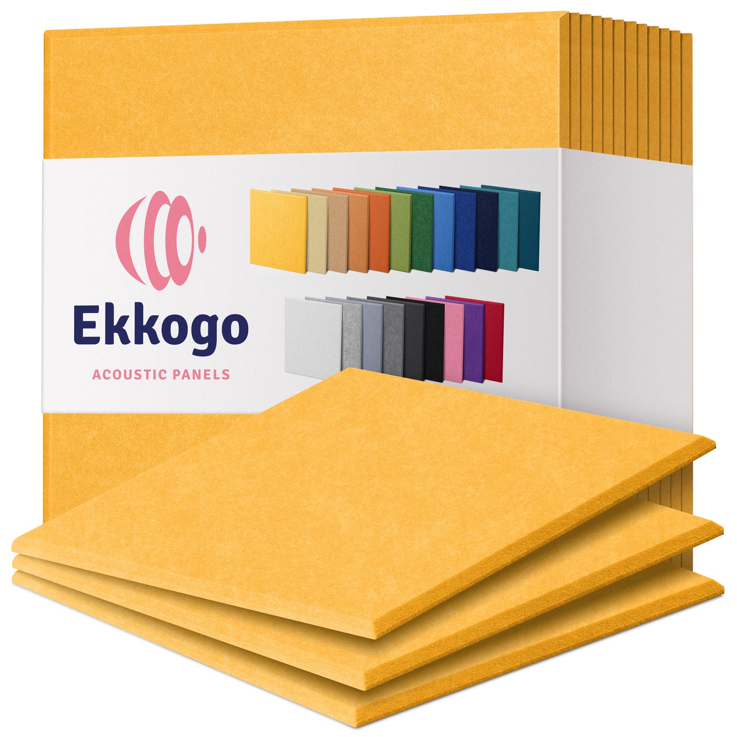 Ekkogo 12-Pack Acoustic Panels