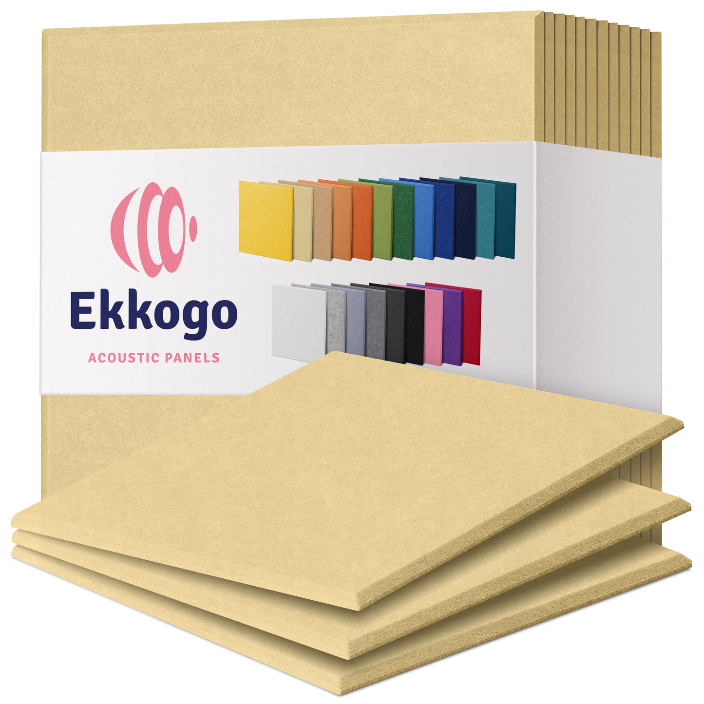 Ekkogo 12-Pack Acoustic Panels