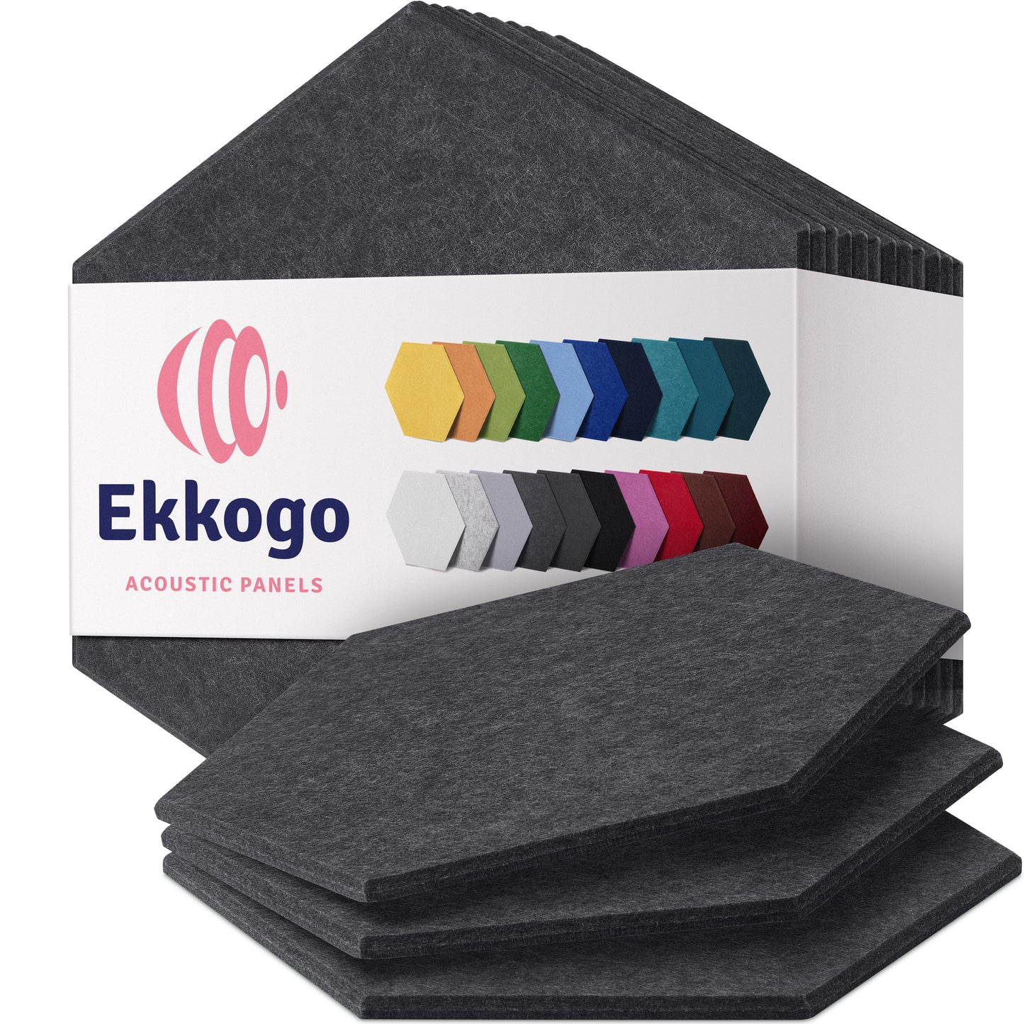 Ekkogo 12-Pack Acoustic Panels