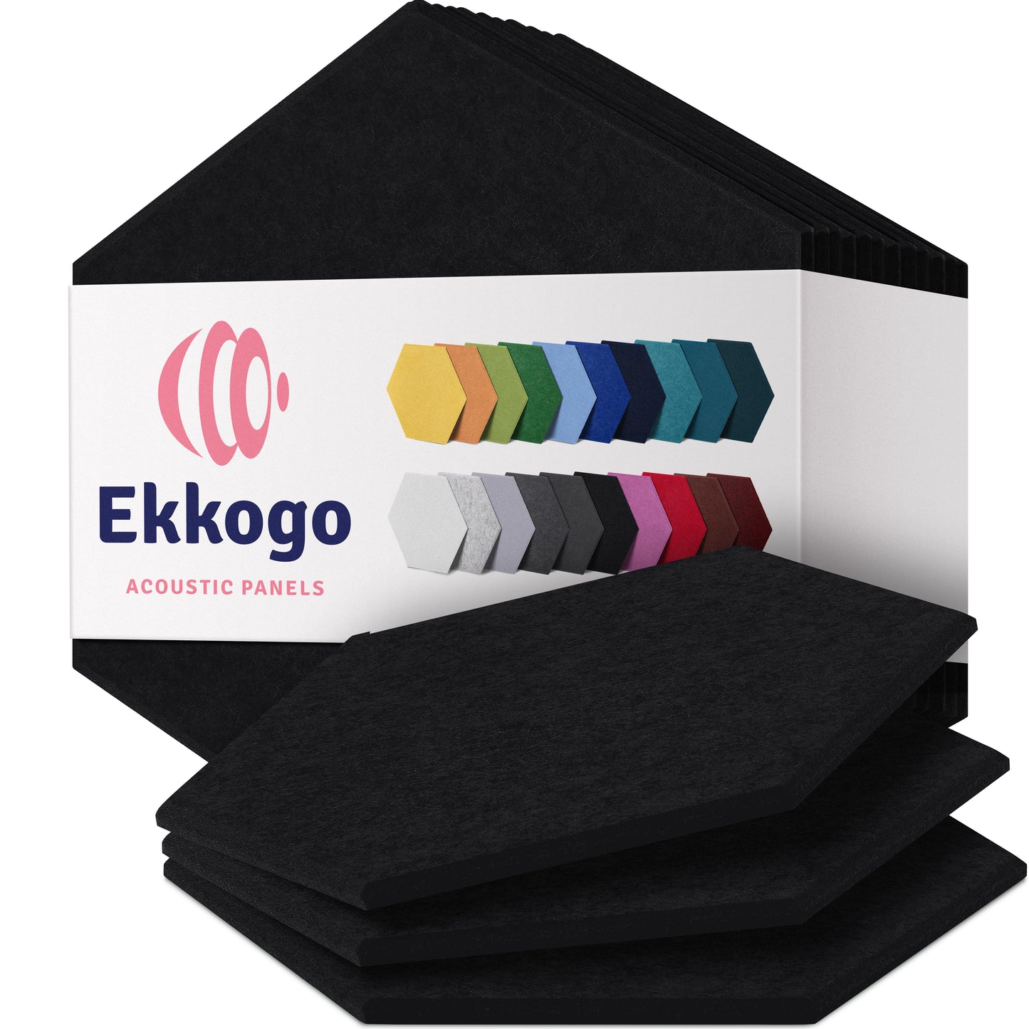 Ekkogo 12-Pack Acoustic Panels