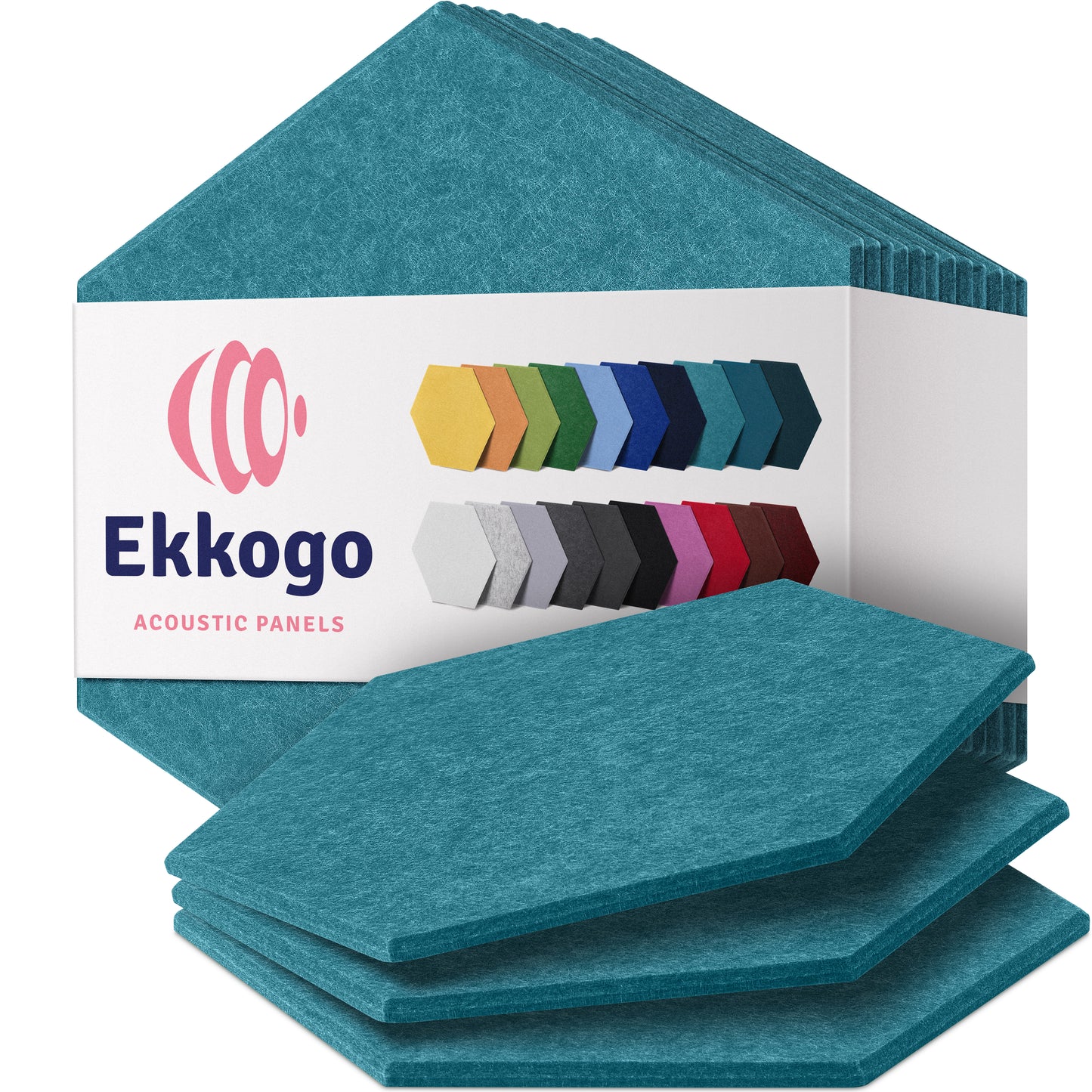 Ekkogo 12-Pack Acoustic Panels