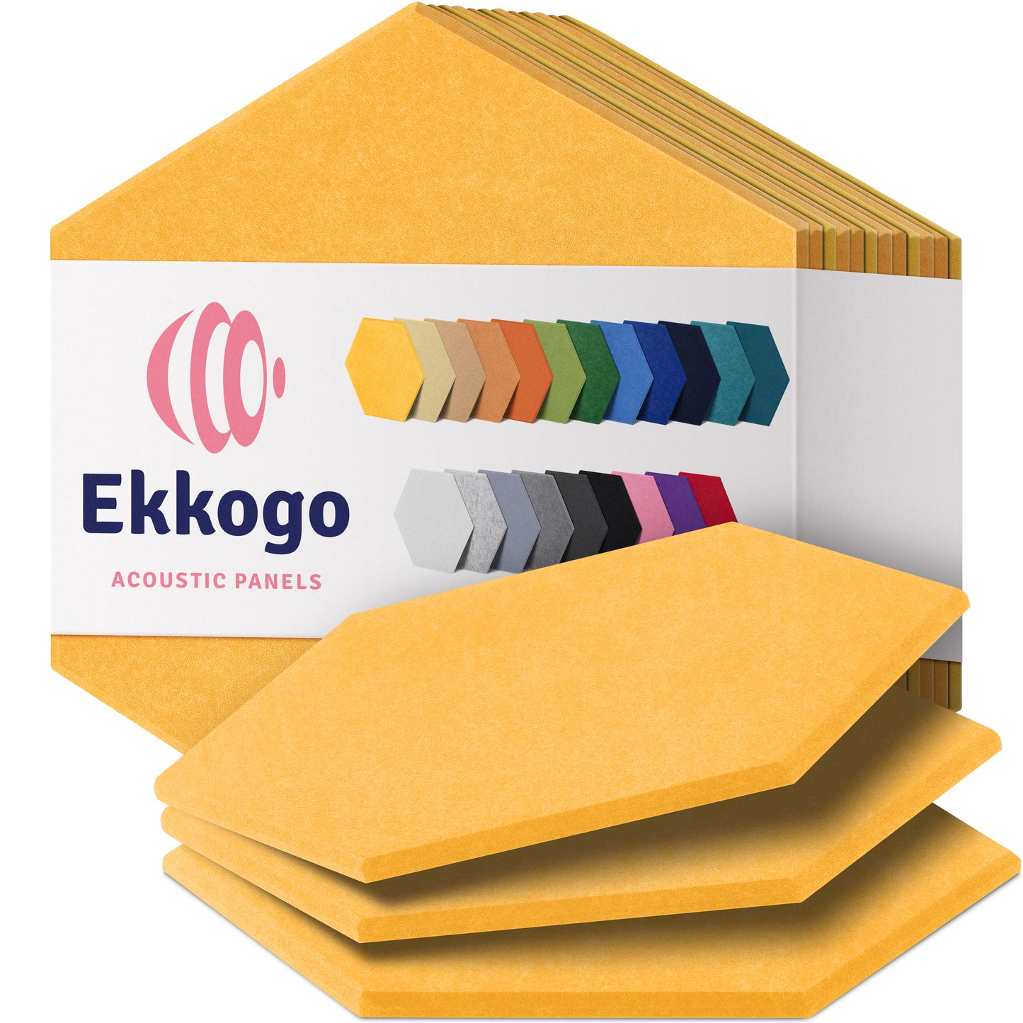 Ekkogo 12-Pack Acoustic Panels