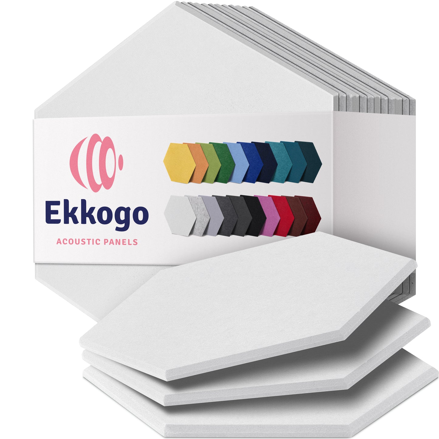 Ekkogo 12-Pack Acoustic Panels