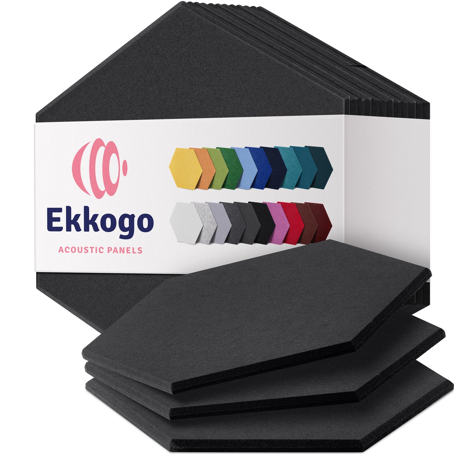 Ekkogo 12-Pack Acoustic Panels