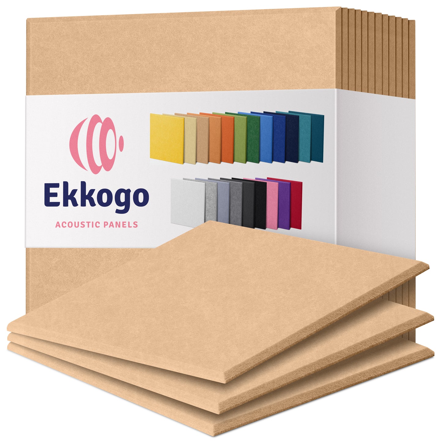 Ekkogo 12-Pack Acoustic Panels