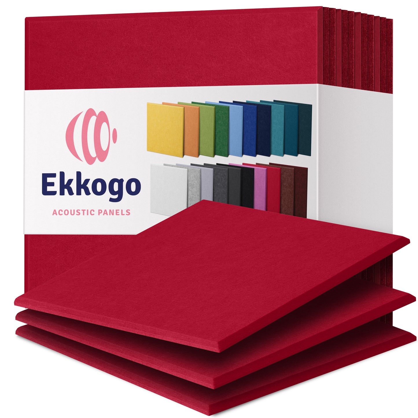 Ekkogo 12-Pack Acoustic Panels