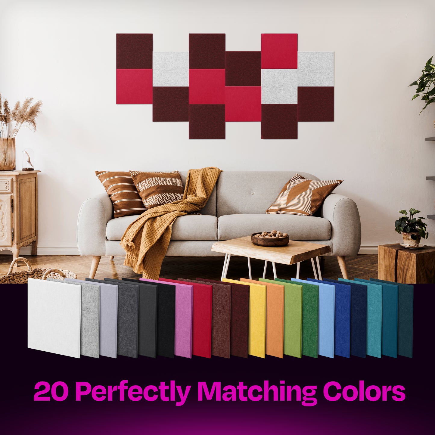 Ekkogo 12-Pack Acoustic Panels