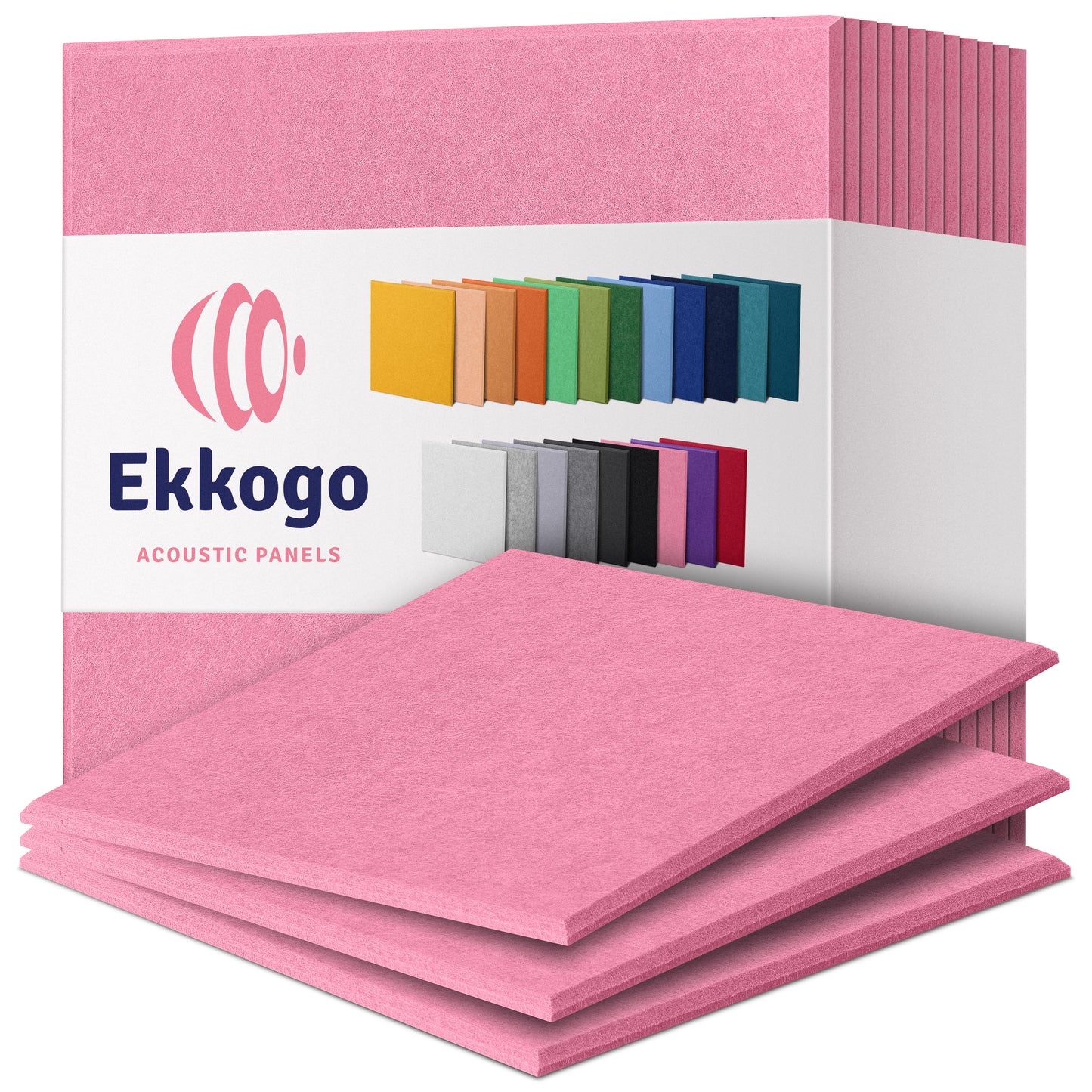 Ekkogo 12-Pack Acoustic Panels
